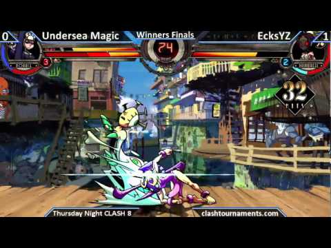 Skullgirls - EcksYZ vs Undersea Magic - Thursday Night CLASH 8 - Winners Finals