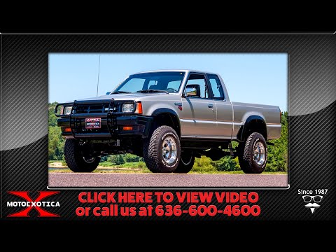 1991 Mazda B2600i Pickup -- SOLD