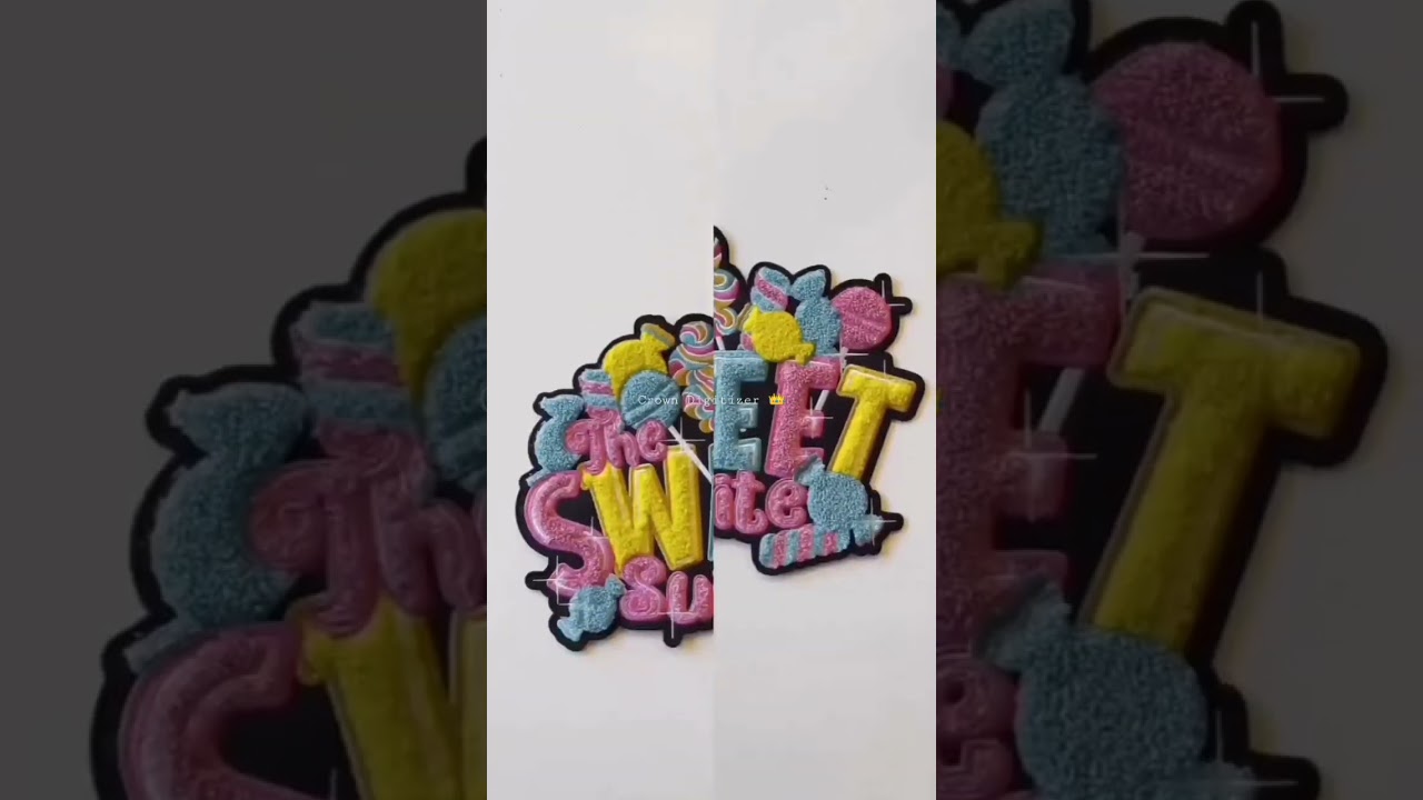 Get your custom Patches #crowndigitize #logodesign #logo #embroidery