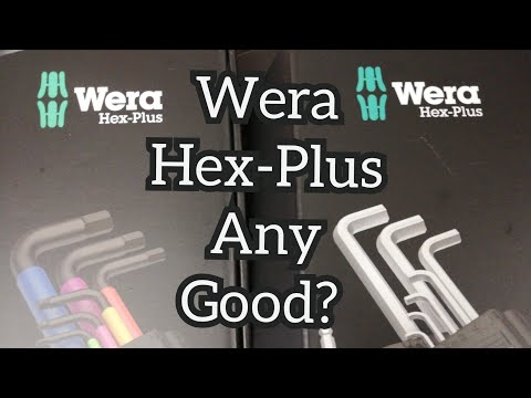 Wera Hex Plus, Rounded Allen Heads
