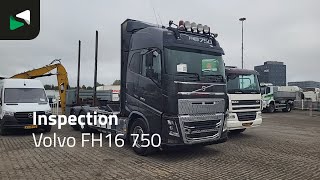 Volvo FH16 750 6X4 Treetransport Holztransport Liftachse ACC Euro 6 chassis truck for sale - Image 4 | Autoline Volvo FH16 750 6X4 Treetransport Holztransport Liftachse ACC Euro 6 chassis truck | Image 4 - Autoline