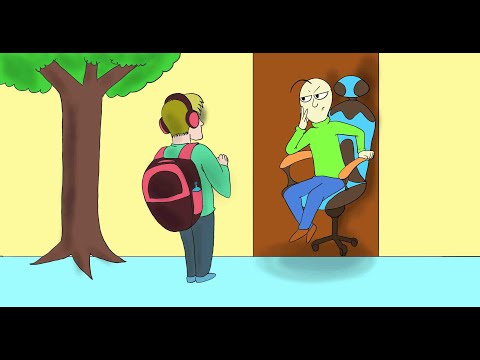 BALDIS BASICS ANIMATION | PewDiePie in the Game