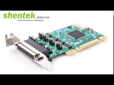 4 port 5V 12V RS232 PCI Card RS 232 Power IO shentek 62003 standard low profile bracket