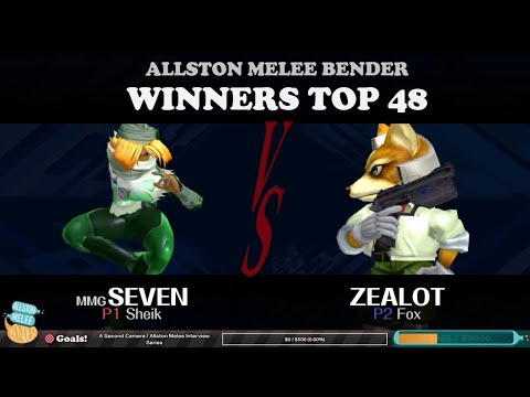 The Allston Melee Bender - MMG | Seven (Sheik) vs Zealot (Fox) - Winners Top 48