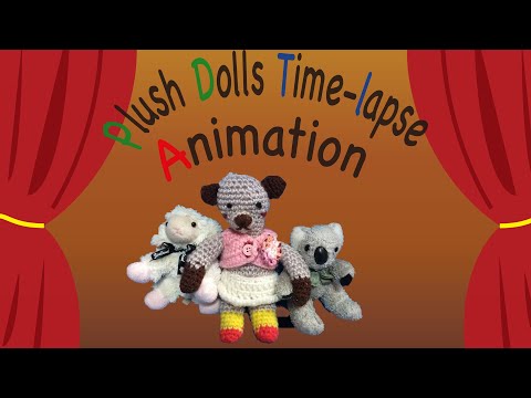 映像メディア学科 Plush Dolls　Time-lapse　Animation