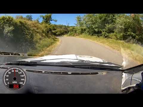 Zivian "Zippo"-Ceschino Camera Car Rally Timorasso 2018 Crash Clio Williams GrA