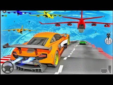 Desafío de velocidad de supercoches Mega Ramp a 265 km/h | Acrobacias imposibles con coches | Jug...