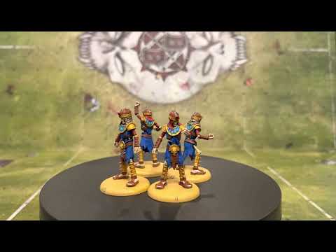 Torchlight Models Tomb Kings Blood Bowl Team Showcase - The Pyramid Schemers.