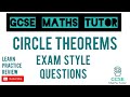 Circle Theorems Exam Style Questions Grade 7 Maths Series GCSE Maths Tutor