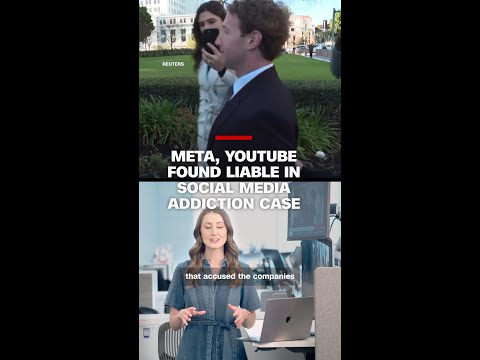 Meta, YouTube found liable in social media addiction case