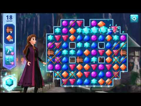 Disney Frozen Adventures Level 148 - NO BOOSTERS ❄️👸⛄ | SKILLGAMING ✔️