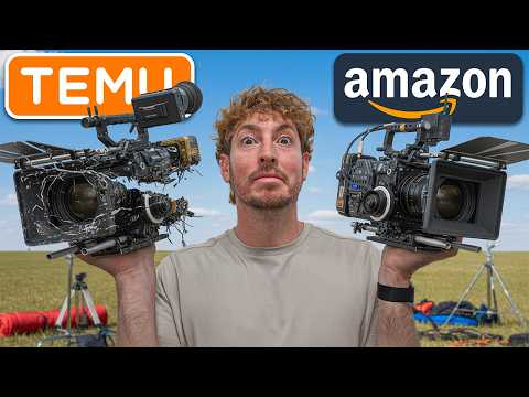 AMAZON VS TEMU MOVIE BUDGET CHALLENGE!