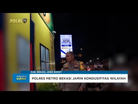 KESIAPAN POS PAM MUDIK 2025 POLRES METRO BEKASI