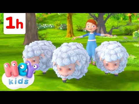 Il était une bergère qui gardait ses moutons 🐑 | Chansons pour Enfants | HeyKids en Français