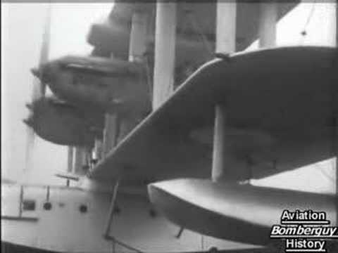 C.O.W. 37mm cannon fitted to Blackburn Perth flying boat