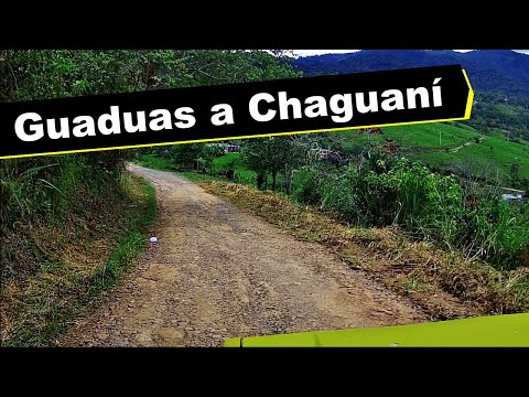 Ruta de Guaduas a Chaguaní