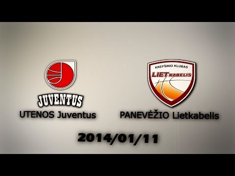 Utenos „Juventus" - Panevėžio „Lietkabelis" (2014 01 11)