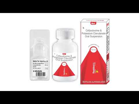 Cefpodoxime proxetil oral suspension ip 100 mg double streng...