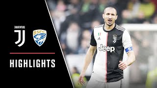 ملخص مباراة : يوفنتوس 2 × 0 بريشيا ( الجولة 24 للدوري الايطالي )