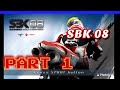 Sbk 08 Super Bike Championship Gameplay part 1 psp