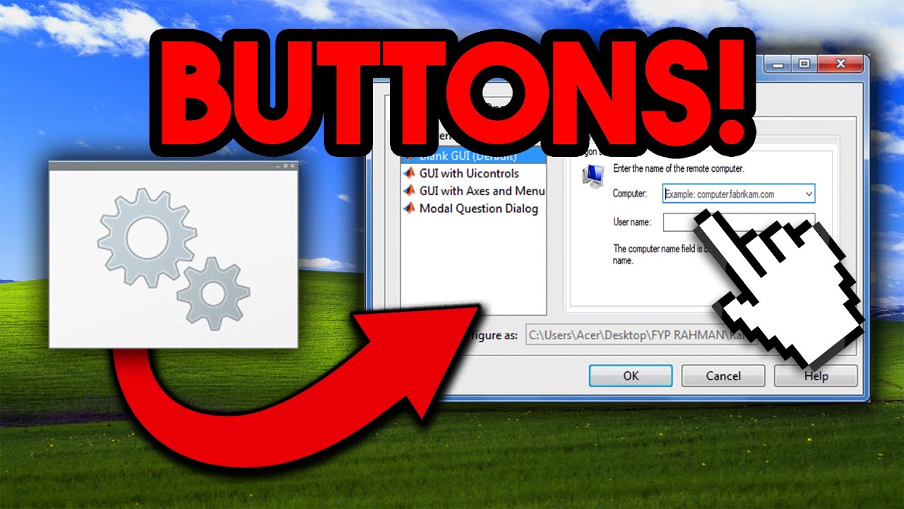 GUI with Batch Files!