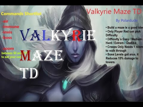 Warcraft 3, Valkyrie Maze TD #1