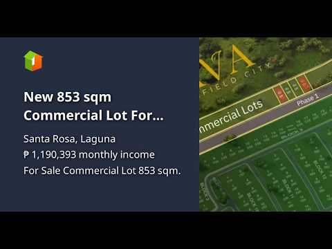 New 853 sqm Commercial Lot For Sale in Santa Rosa Laguna: The Grassland at Trava by Greenfield