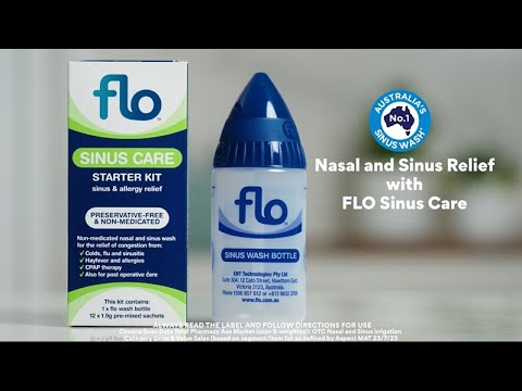 How to use a FLO Sinus Wash. Breathe Freely with FLO Sinus Care