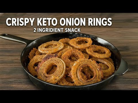 I Tried the Viral 2-Ingredient KETO Onion Rings (They Actually Work!)
