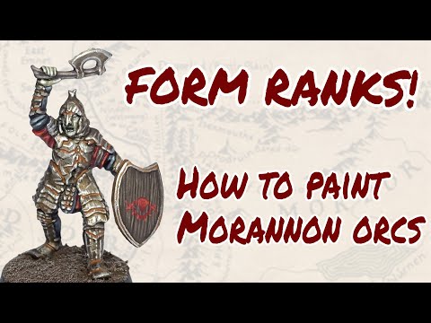 How to paint Morannon orcs!