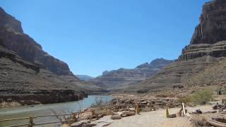 preview picture of video 'Helicopter Ride out of Grand Canyon & Colorado River 2013June25'
