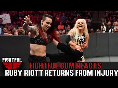 Fightful Reacts: Ruby Riott Returns To WWE Raw (8/6/18) From Injury