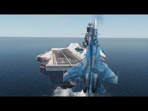 DCS: Su-33 Cobra carrier landing
