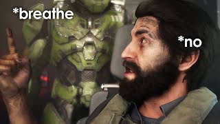 Everytime Pilot Echo 216 gets frustrated with MC | Halo Infinite Campaign