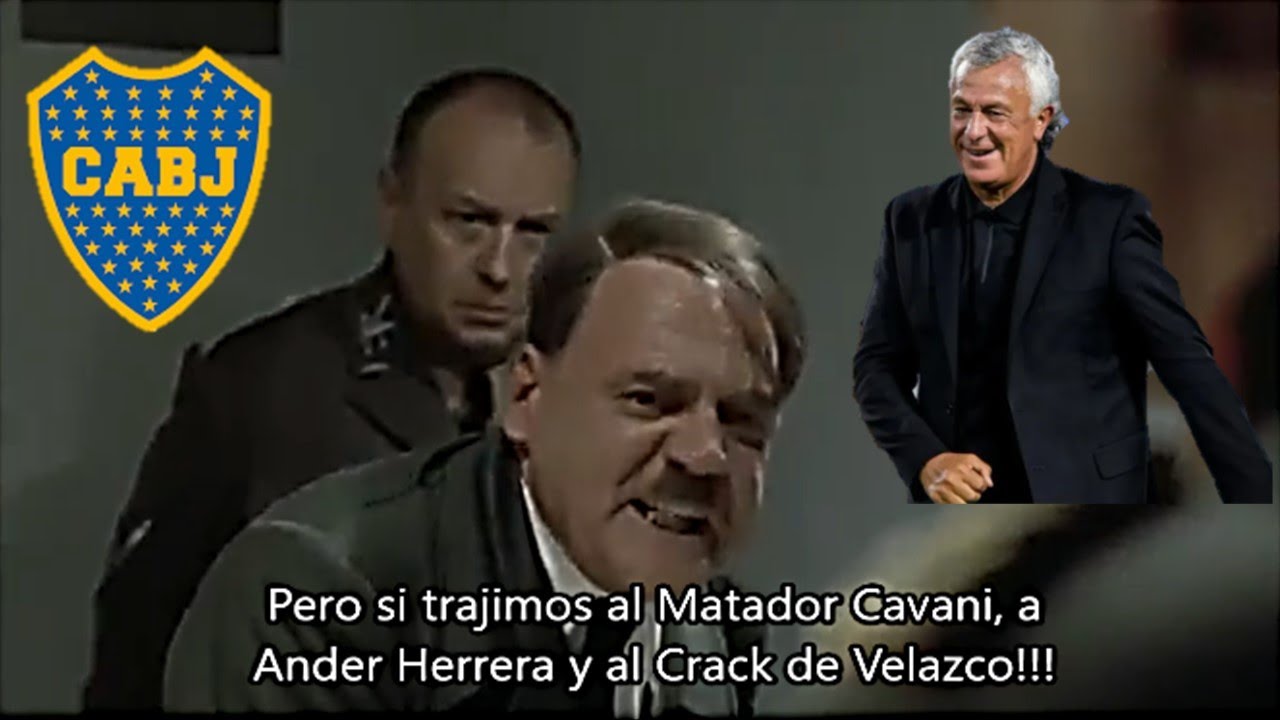 HITLER SE ENTERA QUE BOCA QUEDÓ ELIMINADO DE LA LIBERTADORES