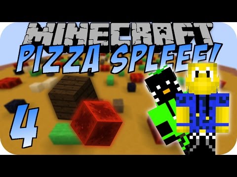 Minecraft PIZZA SPLEEF #4 [Mini-Game | Deutsch]