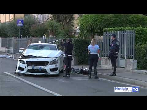 2020-09-28 PRATO - GIOVANE CICLISTA TRAVOLTO E UCCISO DA UN'AUTO