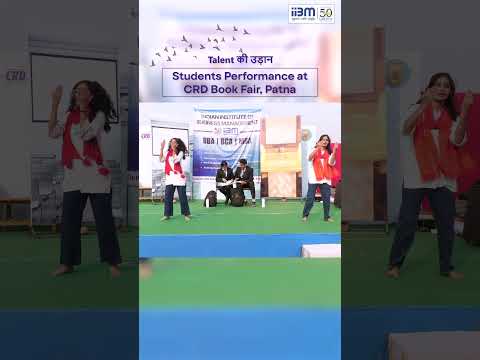 Talent की उड़ान, Students Performance atCRD Book Fair, Patna.