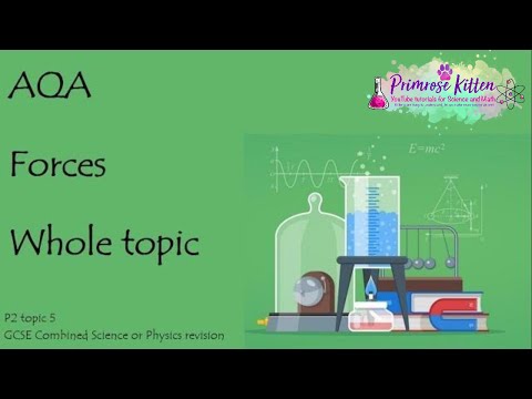 The Whole of AQA - FORCES. GCSE 9-1 Physics or Combined Science Revision Topic 5 for P2