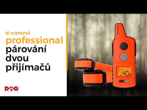 Párování d-control professional pro dva psy (dva obojky)