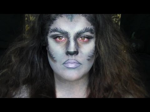 Werewolf /SheWolf Halloween makeup tutorial