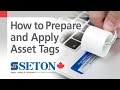 Tips on How to Prepare and Apply Asset Tags