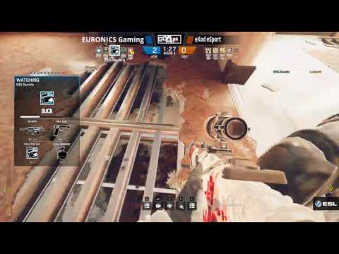 ESL Go4R6 (PC) Europe August 2016 Finals EURONICS Gaming vs eXod eSport