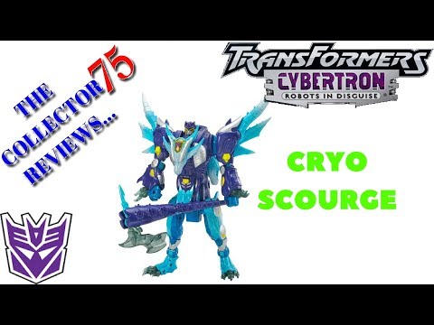 Transformers Cybertron CRYO SCOURGE Review