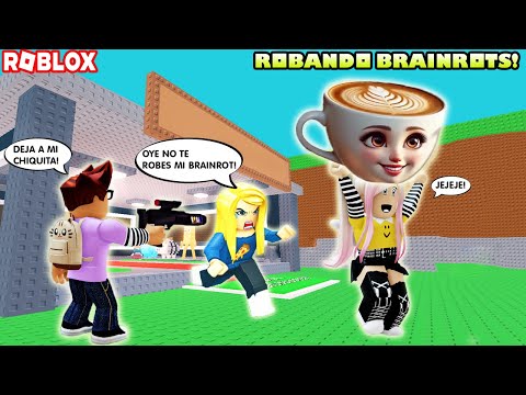 Roba Los Brainrots! Peleando Por Tener Los Brainrot Legendarios! 💪😎😎🔪🔪