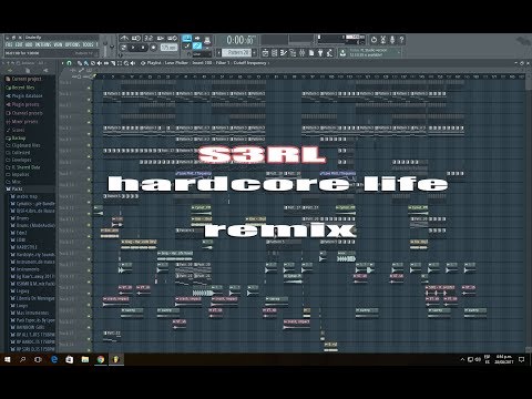 S3RL - Hardcore Life (Zanger Remix Fl Studio 12 Project) Happyhardcore