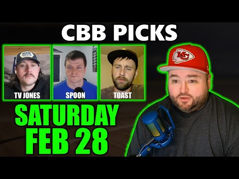 College Basketball Picks with Kyle Kirms | Saturday February 28th