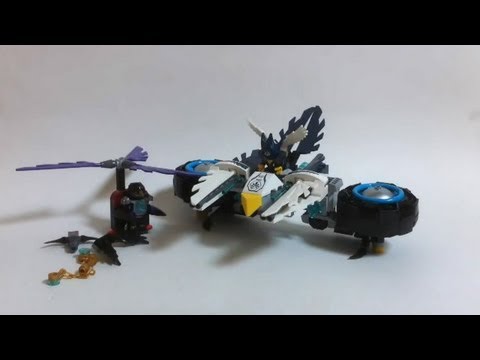 Vidéo LEGO Chima 70007 : Le roadster d'Eglor