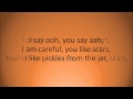 Pickles From the Jar - Courtney Barnett - lyrics ...