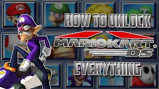 Mario Kart DS - How to Unlock Everything (2021)